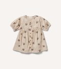 Crinkle Button Dress - Imagen 5
