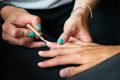 T-Manicure + Pedicure en gel completo+ Pedrería y mucho mas en Selfshine - Brillemos Juntas